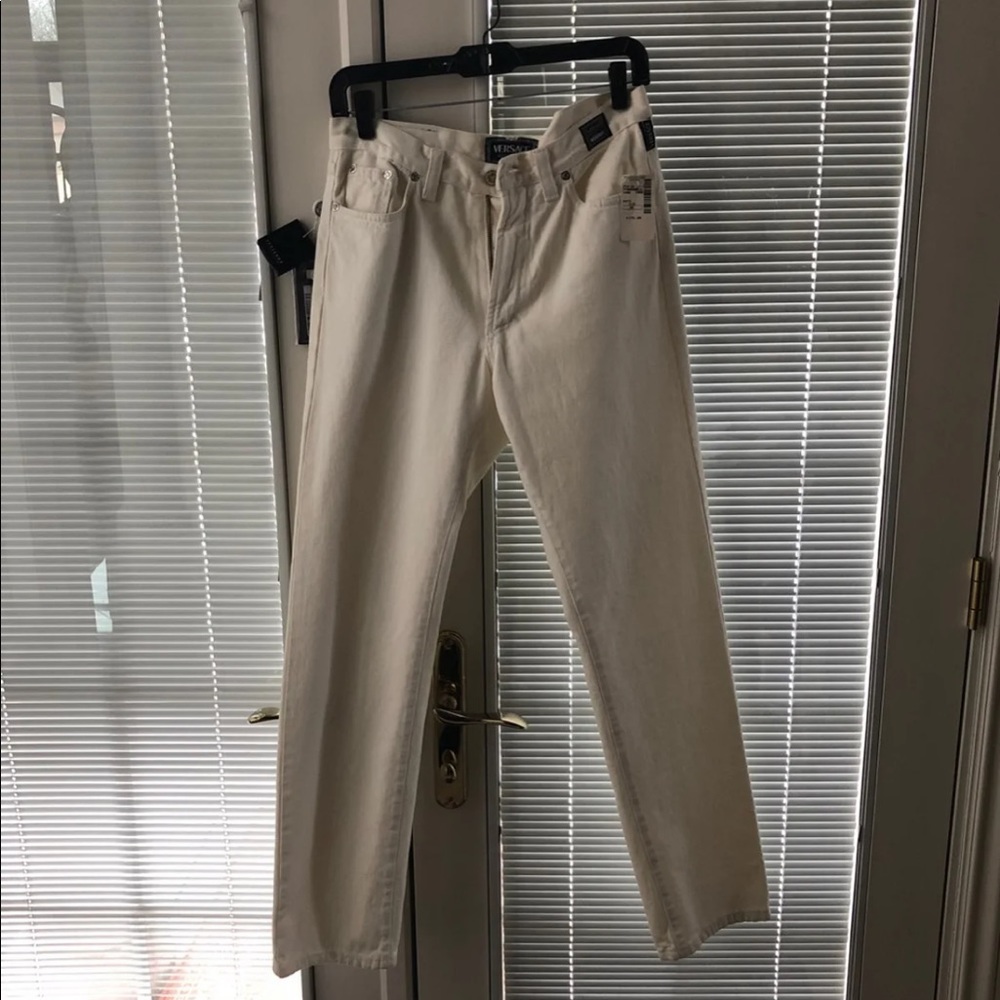 Women Versace couture jeans